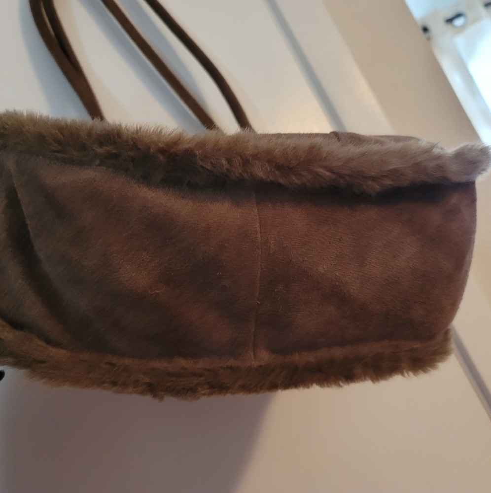 Nine West Vintage America Suede Shoulders Bag - Picture 5 of 8